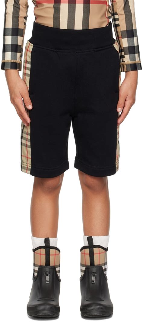 kids burberry shorts